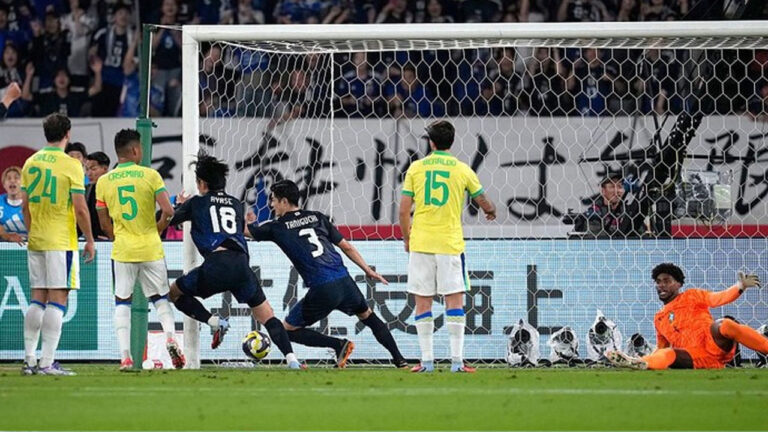 Comeback Spektakuler! Jepang Tumbangkan Brasil 3–2 di Tokyo