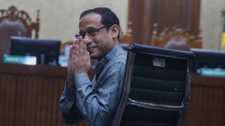 Nadiem Hadir di Sidang Perdana Kasus Korupsi Pengadaan Chromebook
