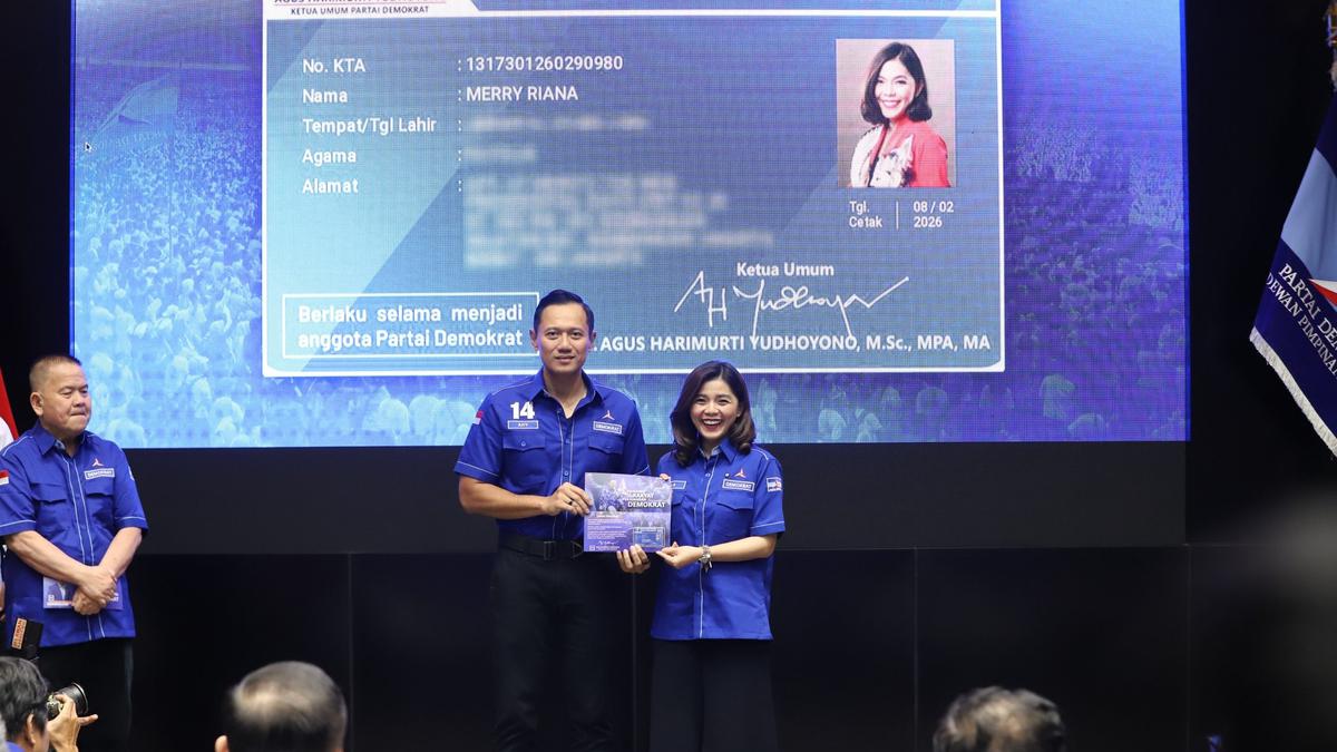 Merry Riana Resmi Jadi Kader Partai Demokrat