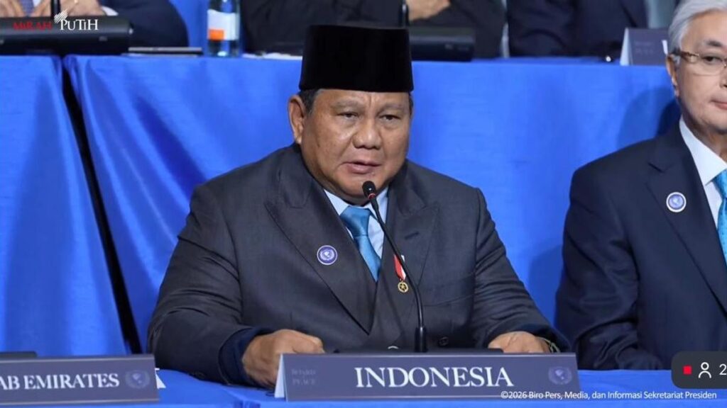 Prabowo Tegaskan Komitmen Indonesia pada Rencana Perdamaian Palestina