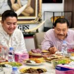 Seskab Teddy Silaturahmi ke Tokoh Bangsa Saat Idulfitri